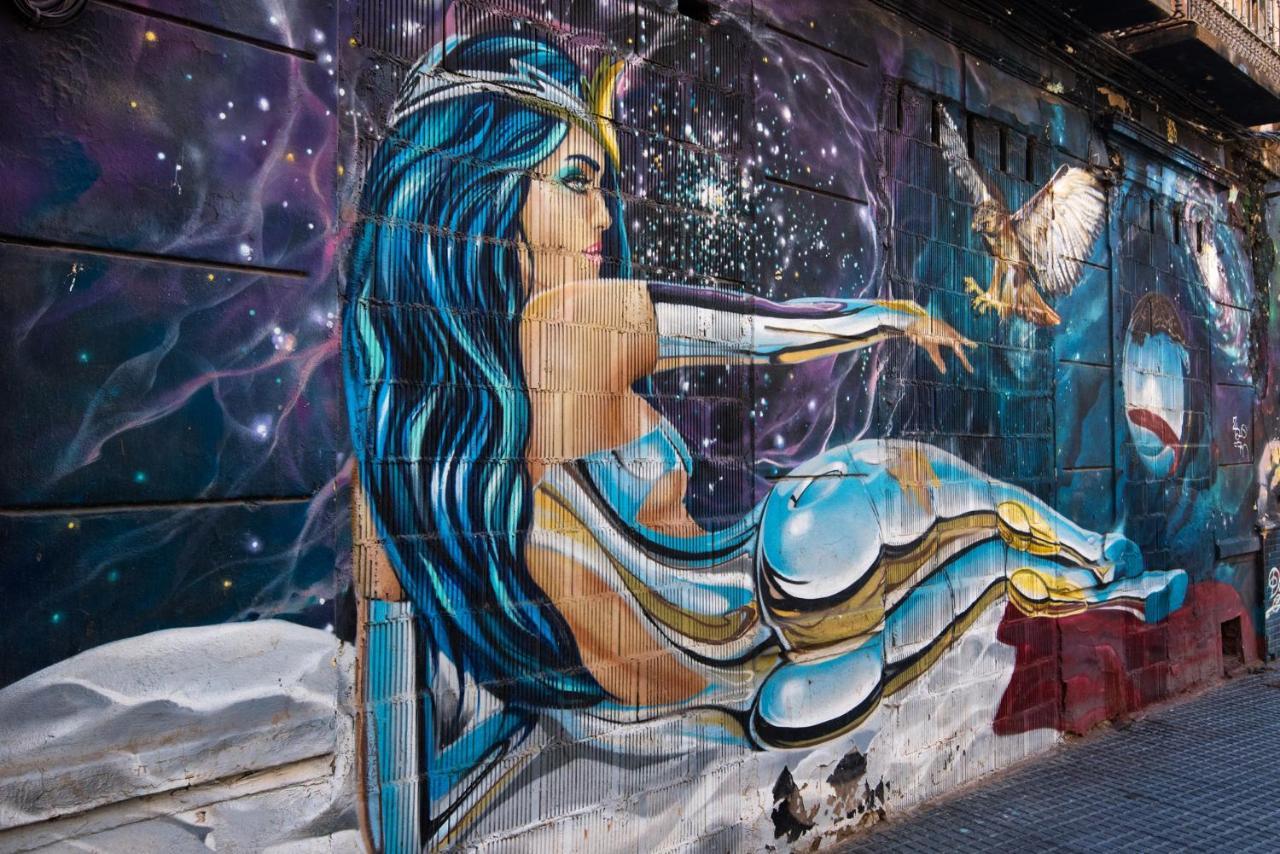 Street Art Fantasy 1 Lejlighed Málaga Eksteriør billede